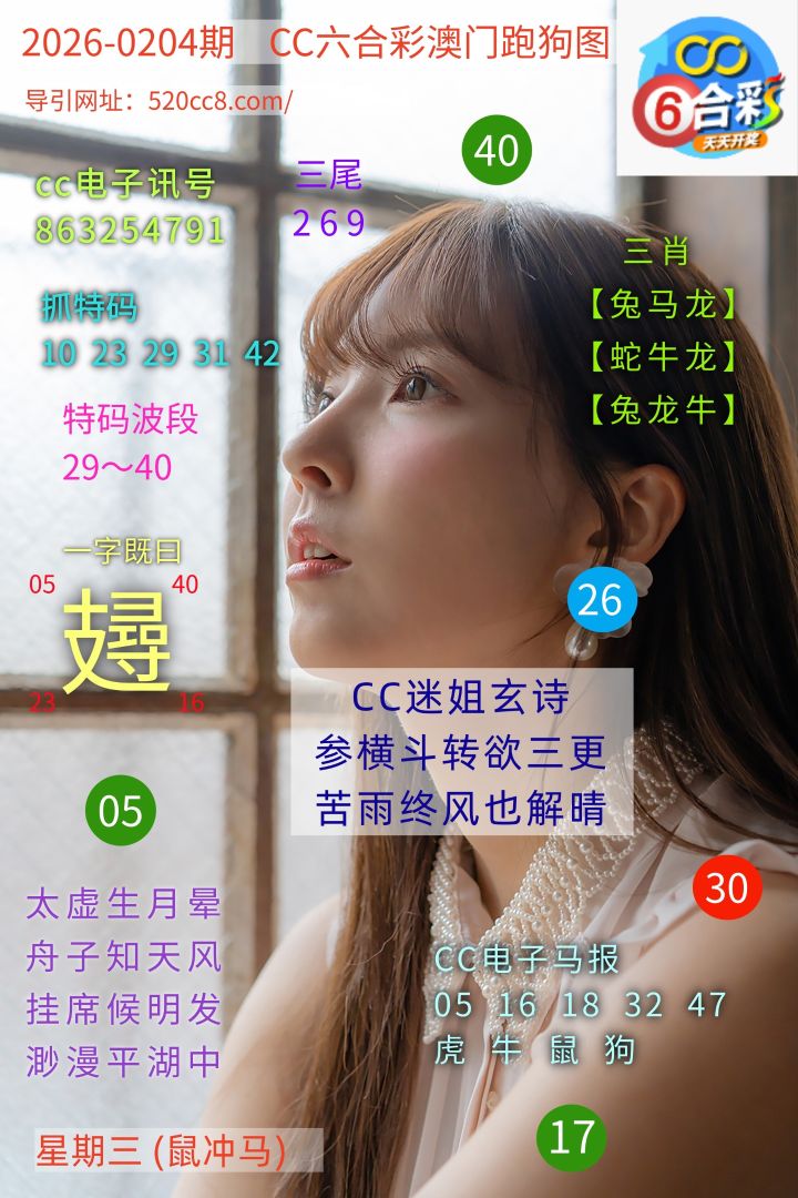 CC六合澳门跑马图0204期